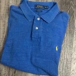 Polo by Ralph Lauren Royal Blue Polo with Yellow Pony - Men's